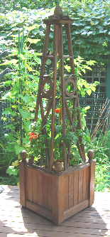 Planter Box Obelisk
