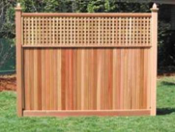 Lattice Fence Topper Panels - Garden Fencing by BrattleWorks