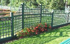 Trellis Garden Fence